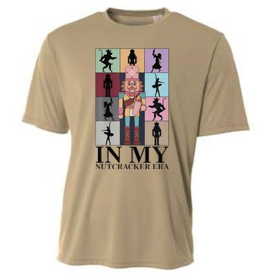 Retro In My Nutcracker Era Christmas Ballet Dancer Vinatge Cooling Performance Crew T-Shirt