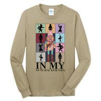 Retro In My Nutcracker Era Christmas Ballet Dancer Vinatge Tall Long Sleeve T-Shirt