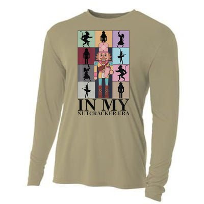 Retro In My Nutcracker Era Christmas Ballet Dancer Vinatge Cooling Performance Long Sleeve Crew