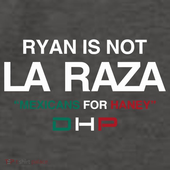 Ryan Is Not La Raza Mexicans For Haney Dhp Vector Backpack