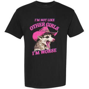 Retro IM Not Like Other IM Worse Racoon Garment-Dyed Heavyweight T-Shirt