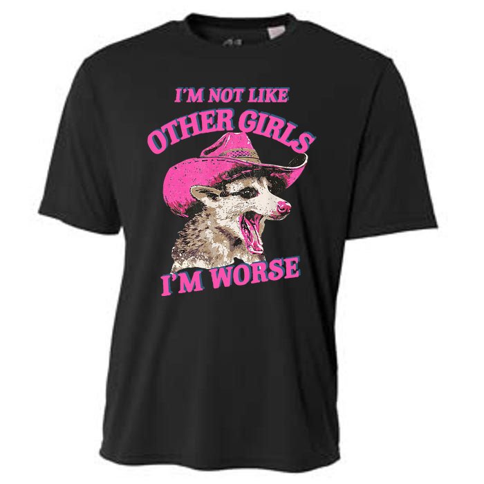 Retro IM Not Like Other IM Worse Racoon Cooling Performance Crew T-Shirt