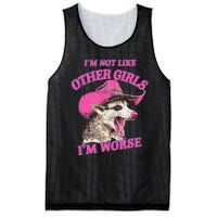 Retro IM Not Like Other IM Worse Racoon Mesh Reversible Basketball Jersey Tank