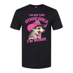 Retro IM Not Like Other IM Worse Racoon Softstyle CVC T-Shirt