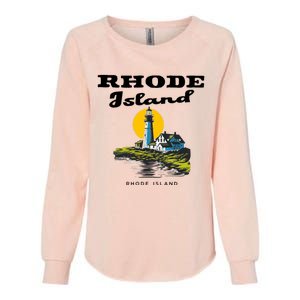 Rhode Island New England Womens California Wash Sweatshirt