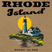 Rhode Island New England Cotton Canvas Backpack