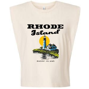 Rhode Island New England Garment-Dyed Women's Muscle Tee