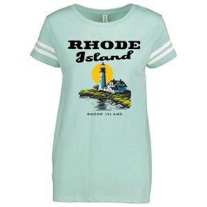 Rhode Island New England Enza Ladies Jersey Football T-Shirt