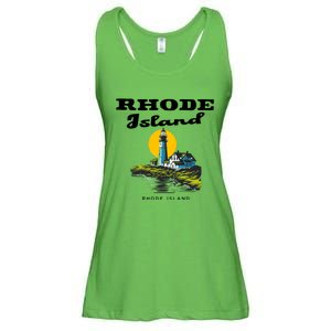 Rhode Island New England Ladies Essential Flowy Tank