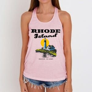 Rhode Island New England Women's Knotted Racerback Tank