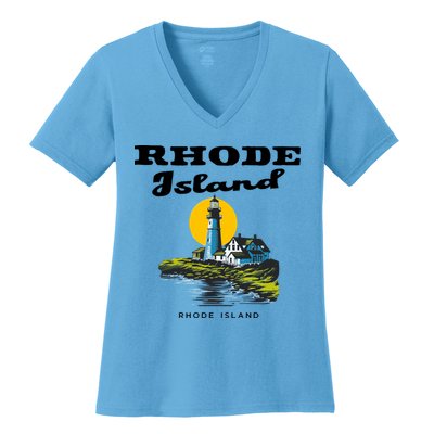 Rhode Island New England Women's V-Neck T-Shirt