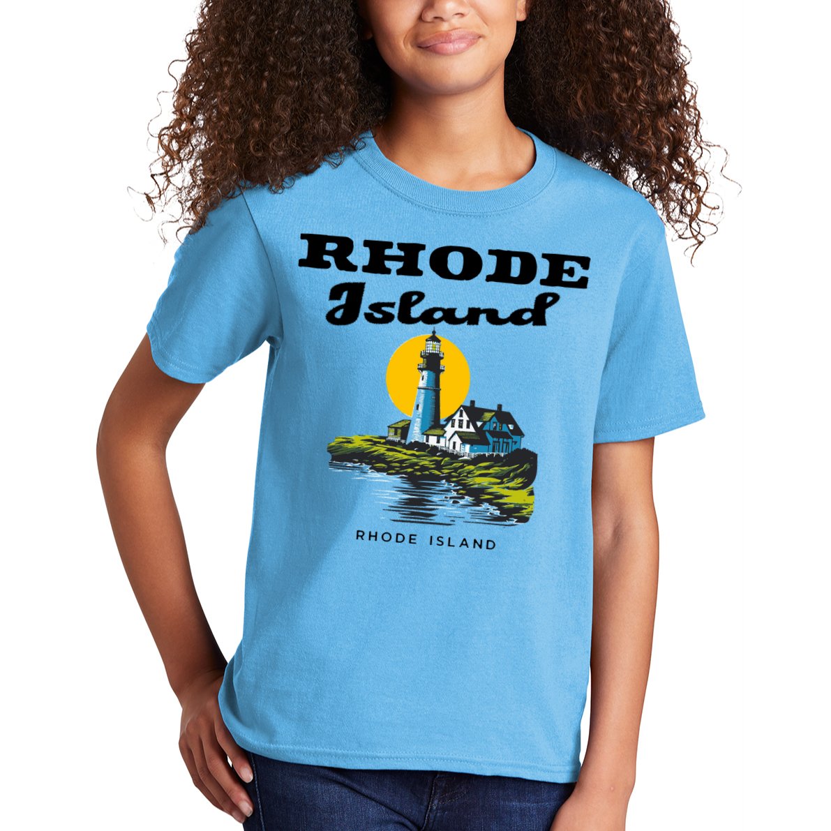 Rhode Island New England Kids T-Shirt