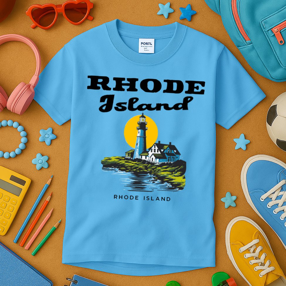 Rhode Island New England Kids T-Shirt