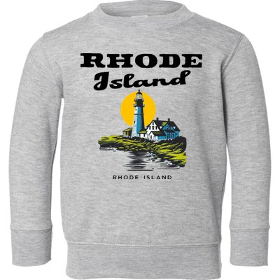 Rhode Island New England Toddler Sweatshirt