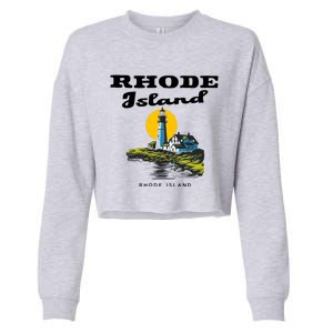 Rhode Island New England Cropped Pullover Crew