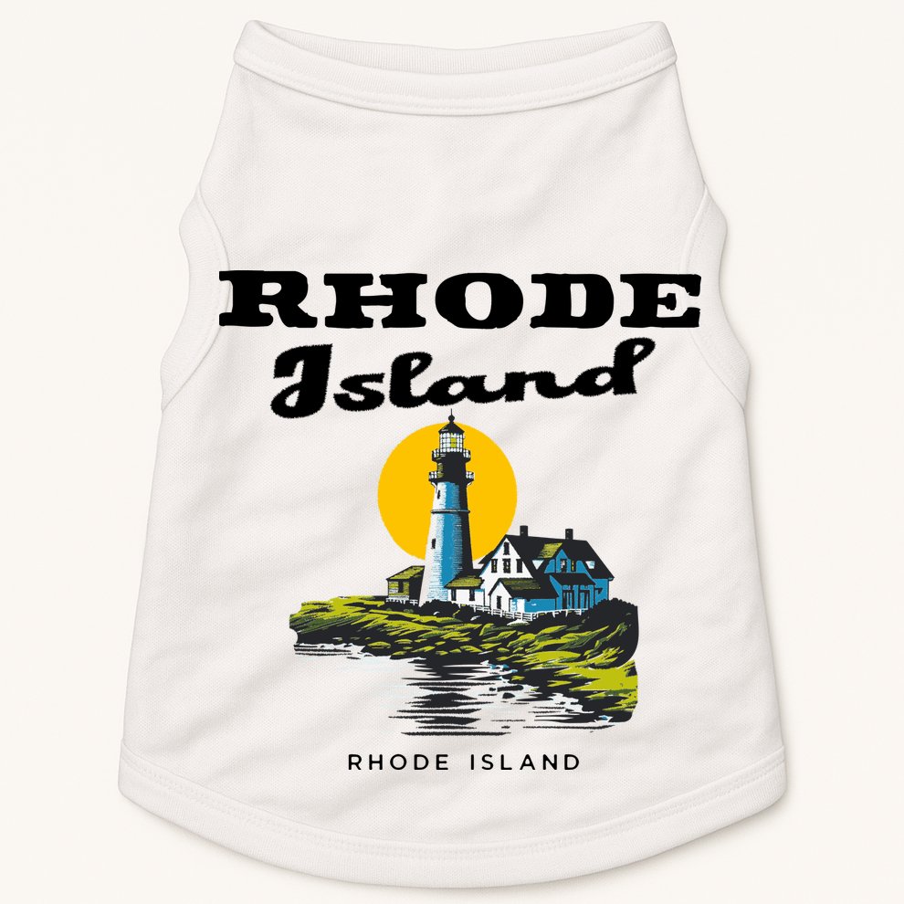 Rhode Island New England Doggie Tank