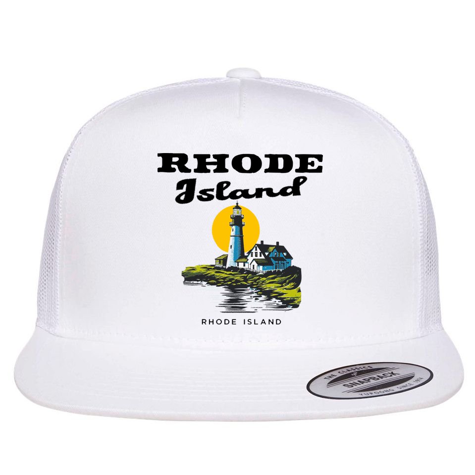 Rhode Island New England Flat Bill Trucker Hat