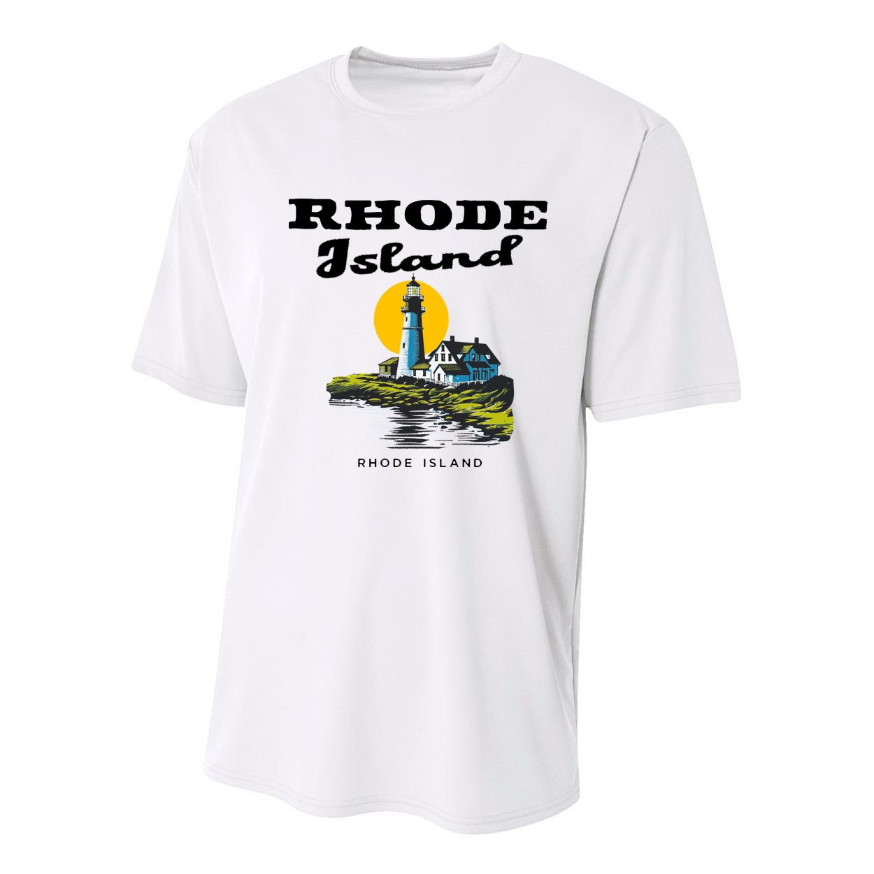 Rhode Island New England Youth Performance Sprint T-Shirt