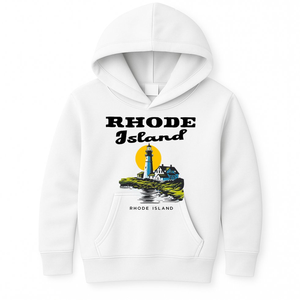 Rhode Island New England Kids Hoodie