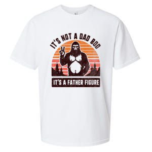 Retro ItS Not A Dad Bod ItS A Father Figure Funny Bigfoot Sueded Cloud Jersey T-Shirt