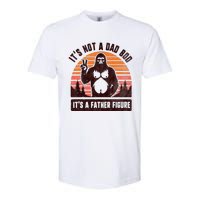 Retro ItS Not A Dad Bod ItS A Father Figure Funny Bigfoot Softstyle CVC T-Shirt