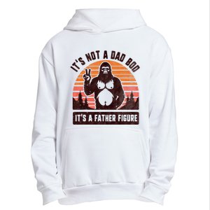 Retro ItS Not A Dad Bod ItS A Father Figure Funny Bigfoot Urban Pullover Hoodie