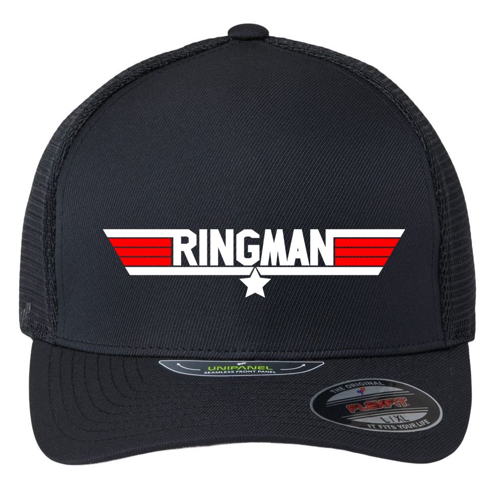 Ringman Logo Flexfit Unipanel Trucker Cap