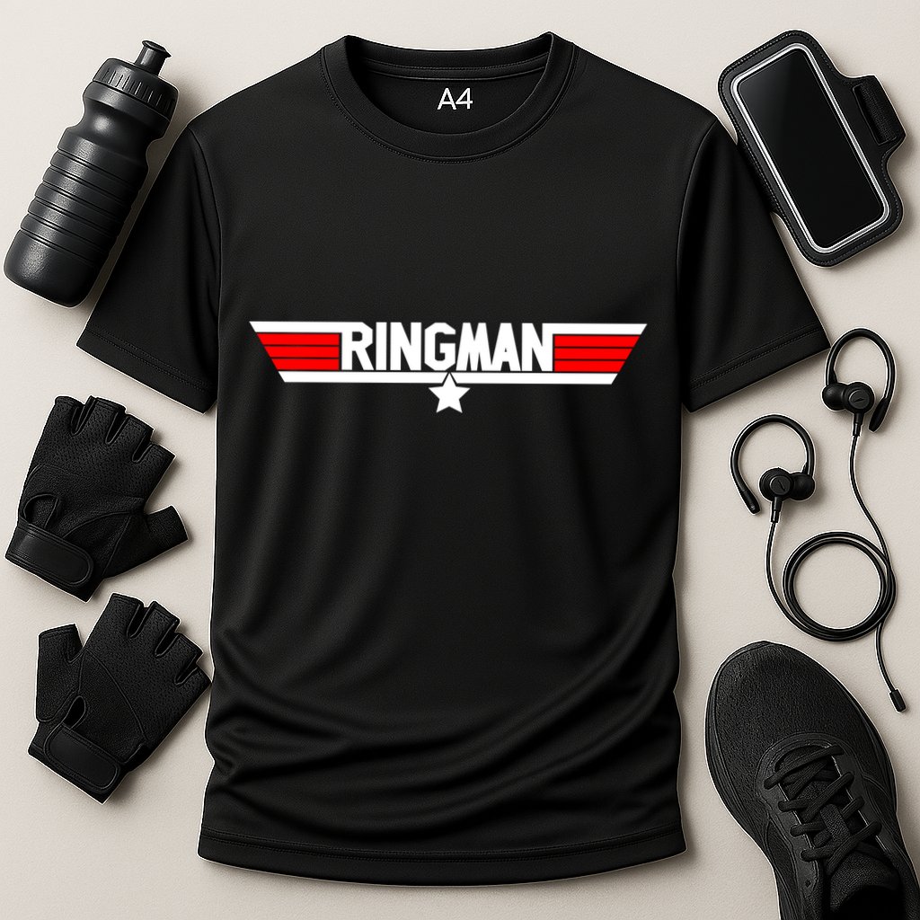 Ringman Logo Cooling Performance Crew T-Shirt
