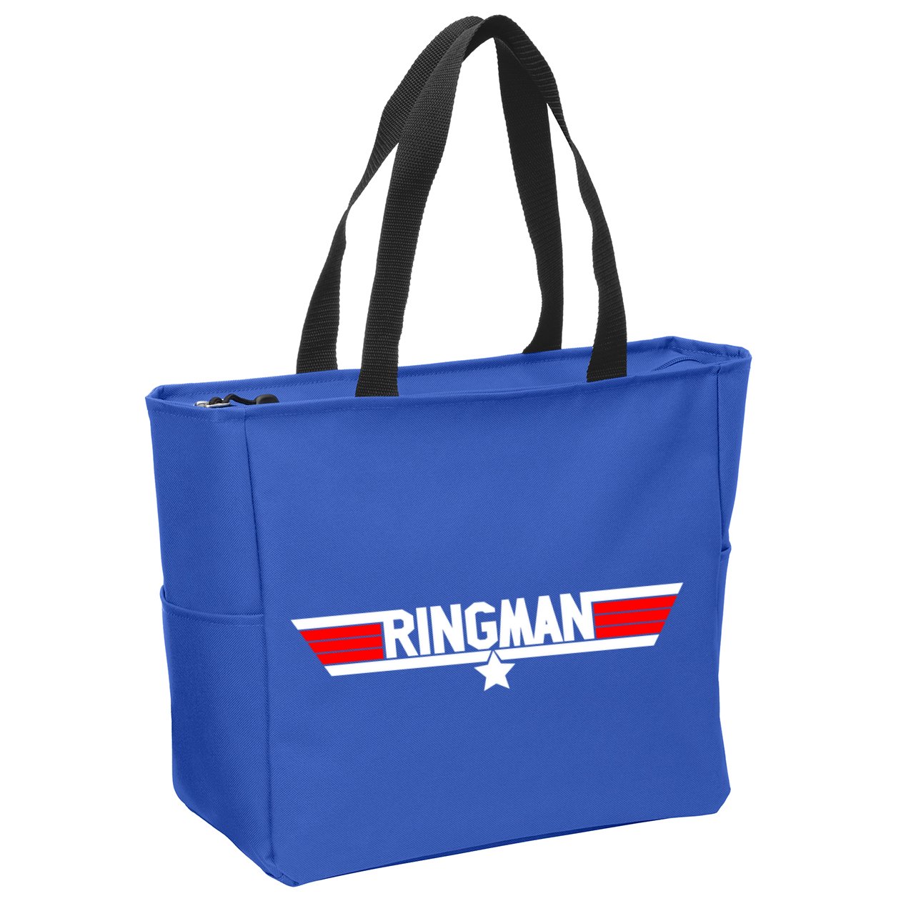 Ringman Logo Zip Tote Bag