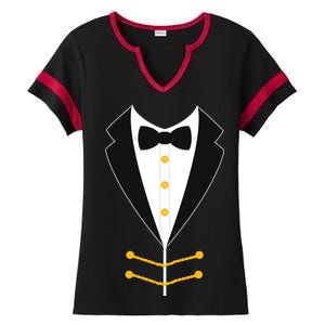 Ringmaster Costume Ladies Halftime Notch Neck Tee