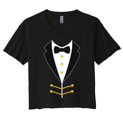 Ringmaster Costume Crop Top