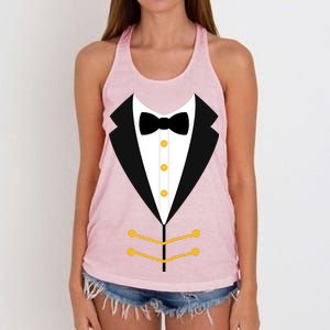 Ringmaster Costume Women's Knotted Racerback Tank