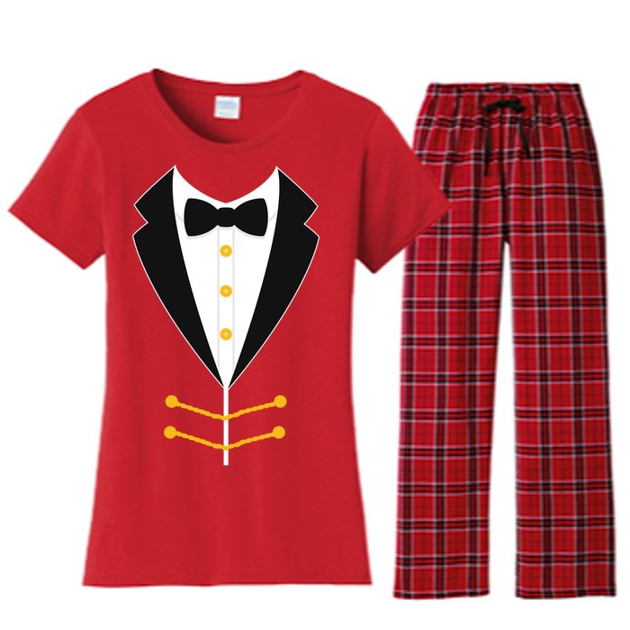 Ringmaster Costume Women's Flannel Pajama Set