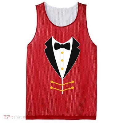 Ringmaster Costume Mesh Reversible Basketball Jersey Tank