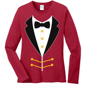 Ringmaster Costume Ladies Long Sleeve Shirt