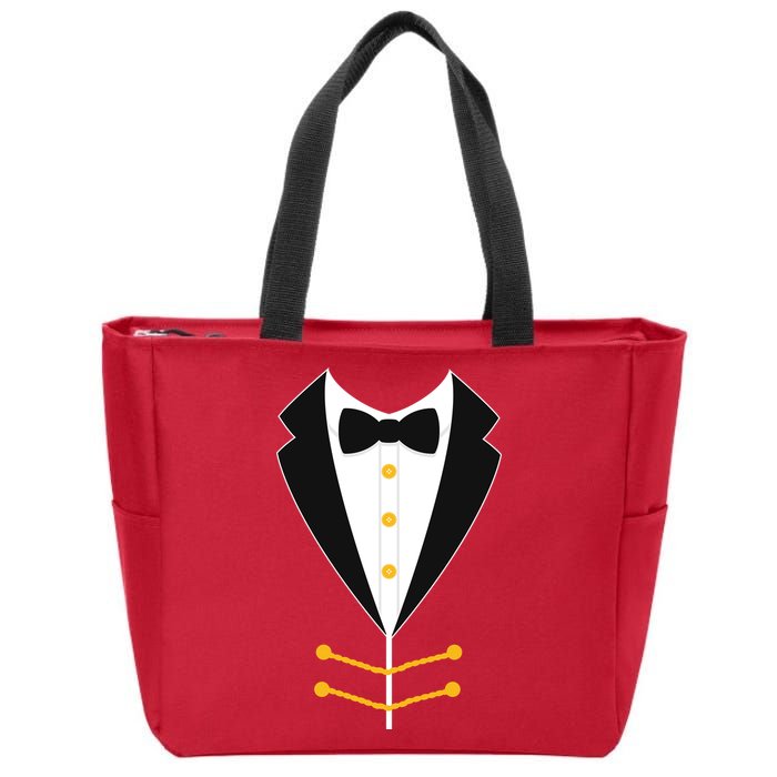 Ringmaster Costume Zip Tote Bag