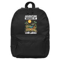 Reading Is Out There Adventure Begins At Your Library Summer 16 in Basic Backpack