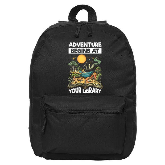 Reading Is Out There Adventure Begins At Your Library Summer 16 in Basic Backpack