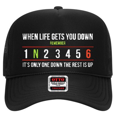 Remember ItS Only One Down The Rest Is Up Trucker Hat