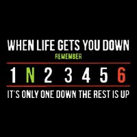 Remember ItS Only One Down The Rest Is Up Valucap Bio-Washed Visor