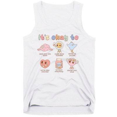 Retro Its Okay To Make Some Mistakes Tank Top