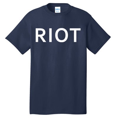 RIOT Funny Vintage Classic Logo Tall T-Shirt