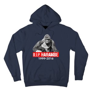 RIP Harambe Gorilla Cincinnati Zoo Hoodie