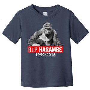 RIP Harambe Gorilla Cincinnati Zoo Toddler T-Shirt