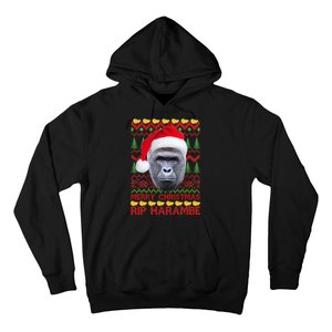 RIP Harambe Merry Ugly Christmas Sweater Hoodie