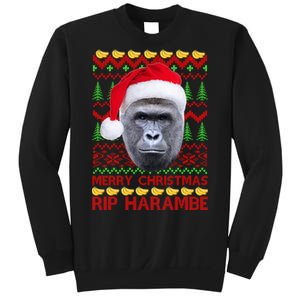 RIP Harambe Merry Ugly Christmas Sweater Sweatshirt