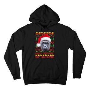 RIP Harambe Merry Ugly Christmas Sweater Tall Hoodie