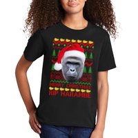 RIP Harambe Merry Ugly Christmas Sweater Kids T-Shirt