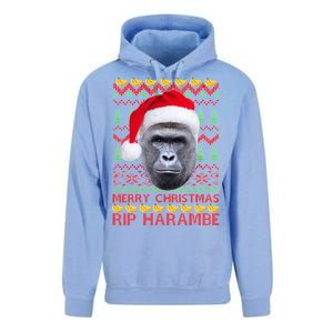 RIP Harambe Merry Ugly Christmas Sweater Unisex Surf Hoodie