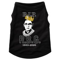 RIP Notorious RBG Ruth Bader Ginsburg 1933-2020 Doggie Tank